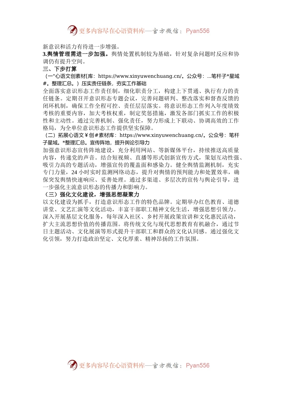 2024年度意识形态工作总结.docx_第2页