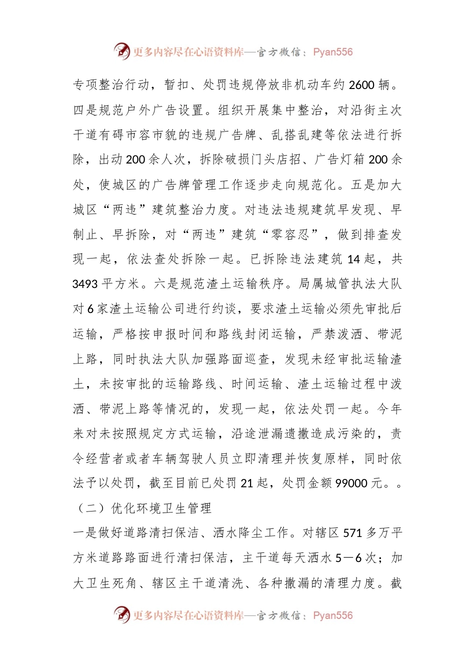 2023年城管局国卫复审工作情况汇报.docx_第2页