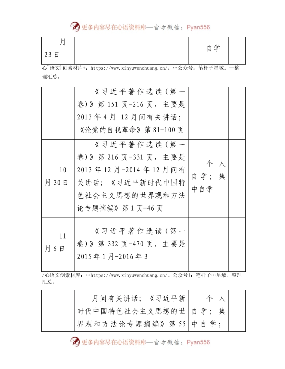 2023年第二批主题教育党员干部个人学习计划表.docx_第2页