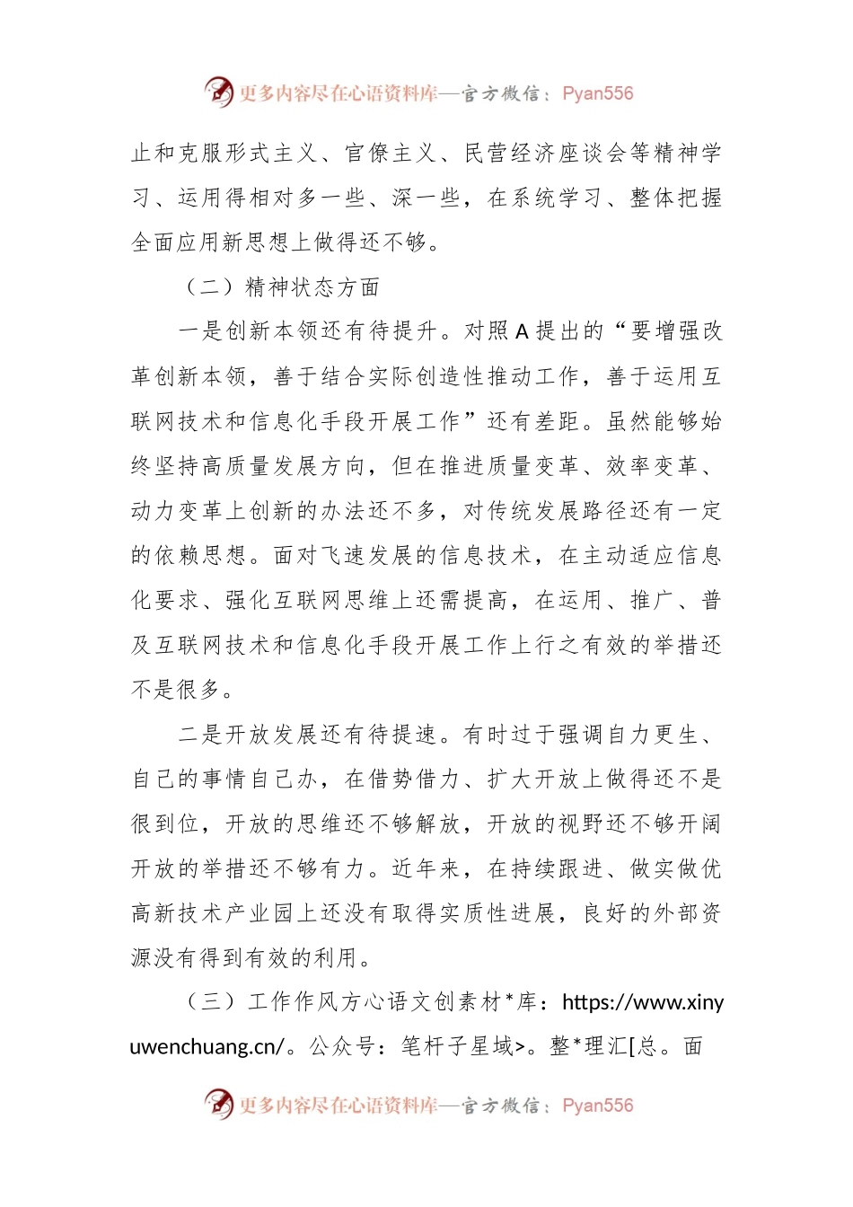 XX县长主题教育民主生活会个人发言提纲.docx_第2页
