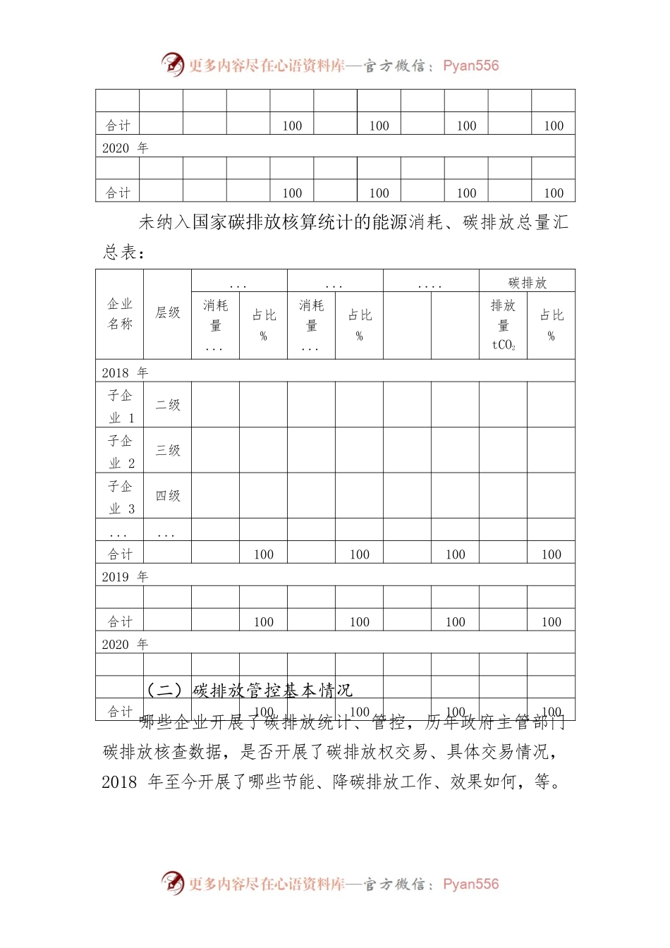 XXXX企业碳排放普查报告.docx_第2页