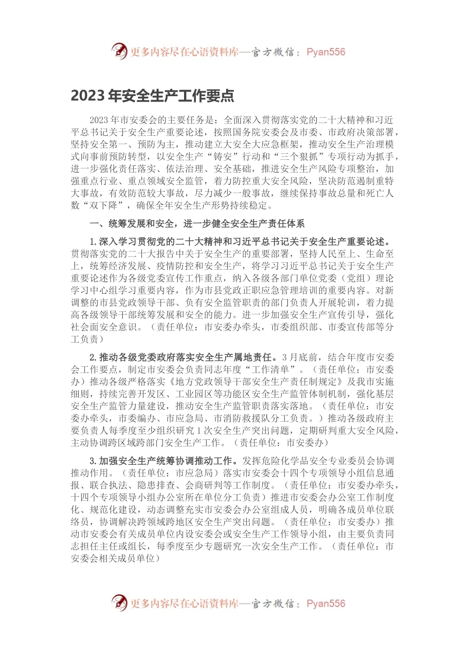 2023年安全生产工作要点.docx_第1页