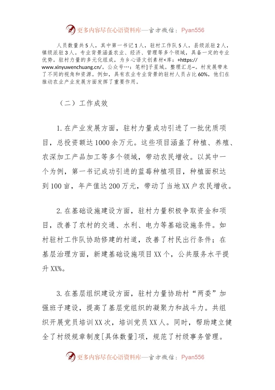 2024年最新优化驻村力量评估报告.docx_第2页