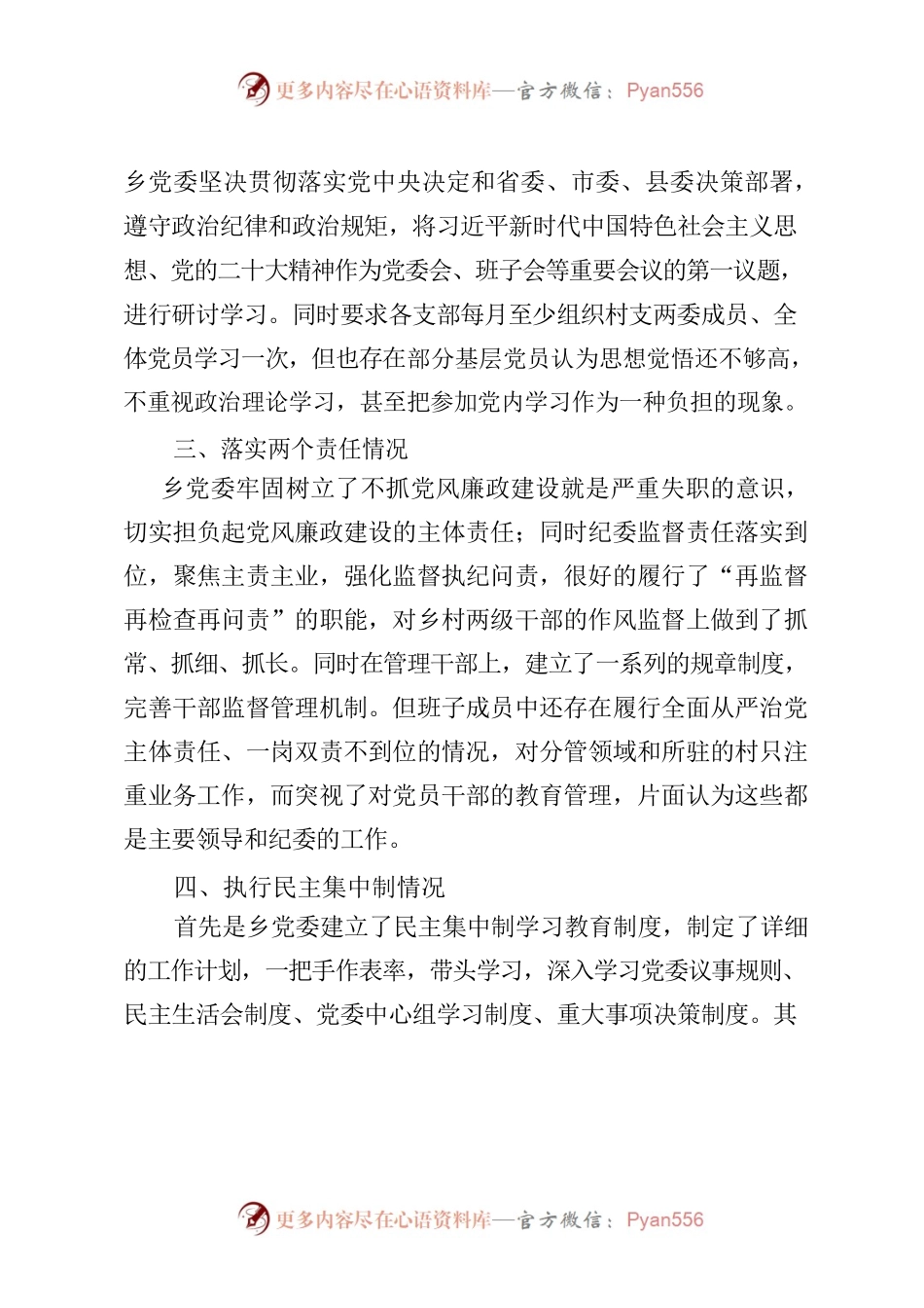 XX乡政治生态报告(2023).docx_第2页