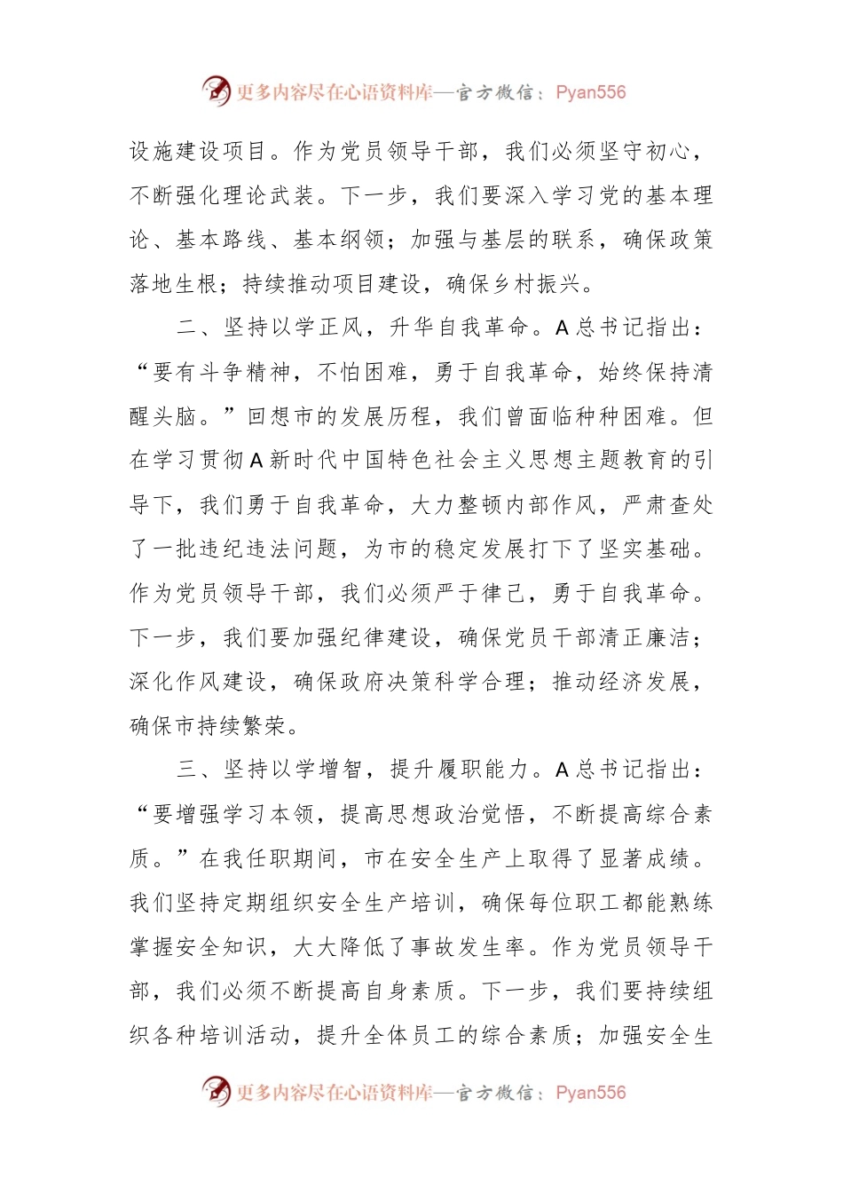 XX副市长第二批主题教育读书班学习研讨材料.docx_第2页