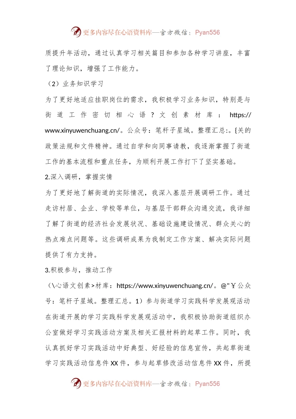 2024年挂职工作情况汇报材料.docx_第2页