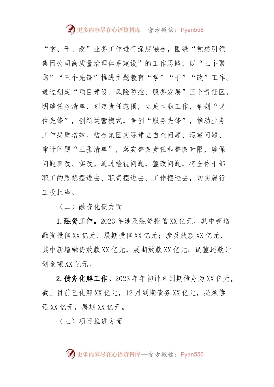 XX区（市、县）国有企业2023年工作总结和2024年工作计划.docx_第2页
