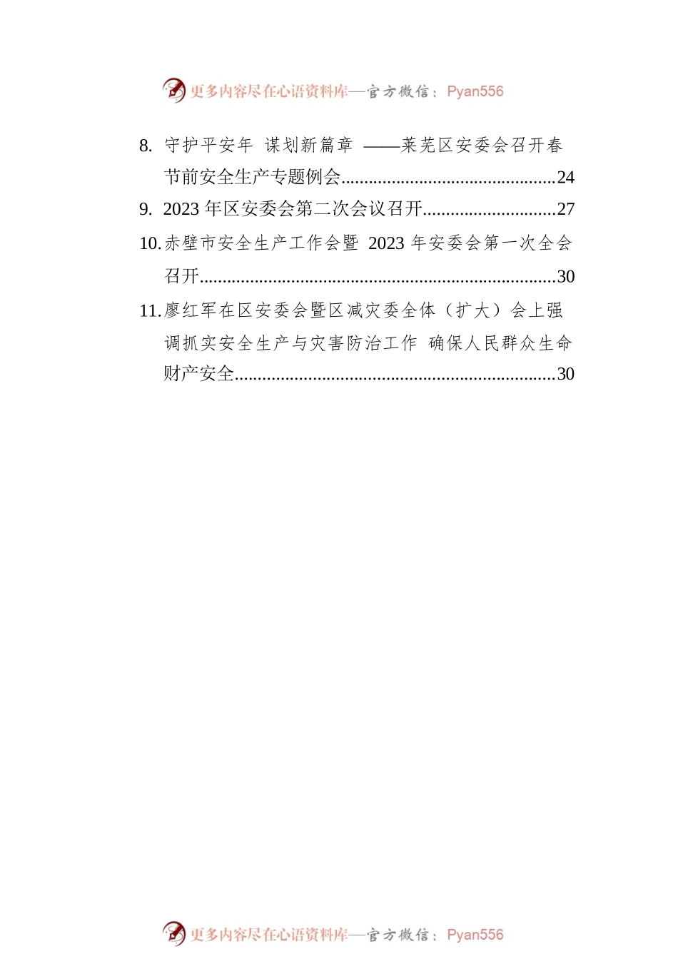 2023年安委会会议新闻稿汇编（11篇）.docx_第2页