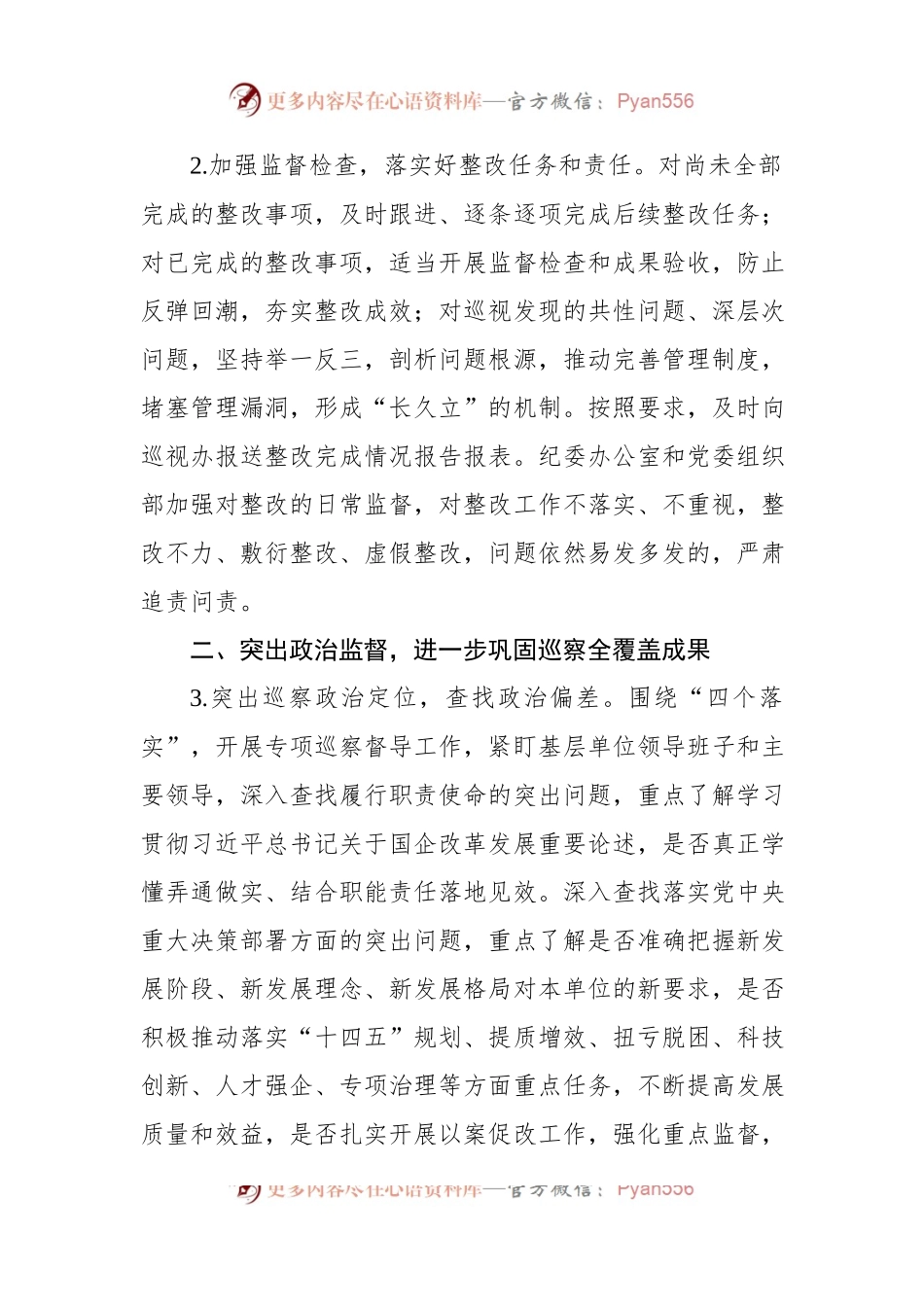 xx党委2023年巡察工作要点.docx_第2页