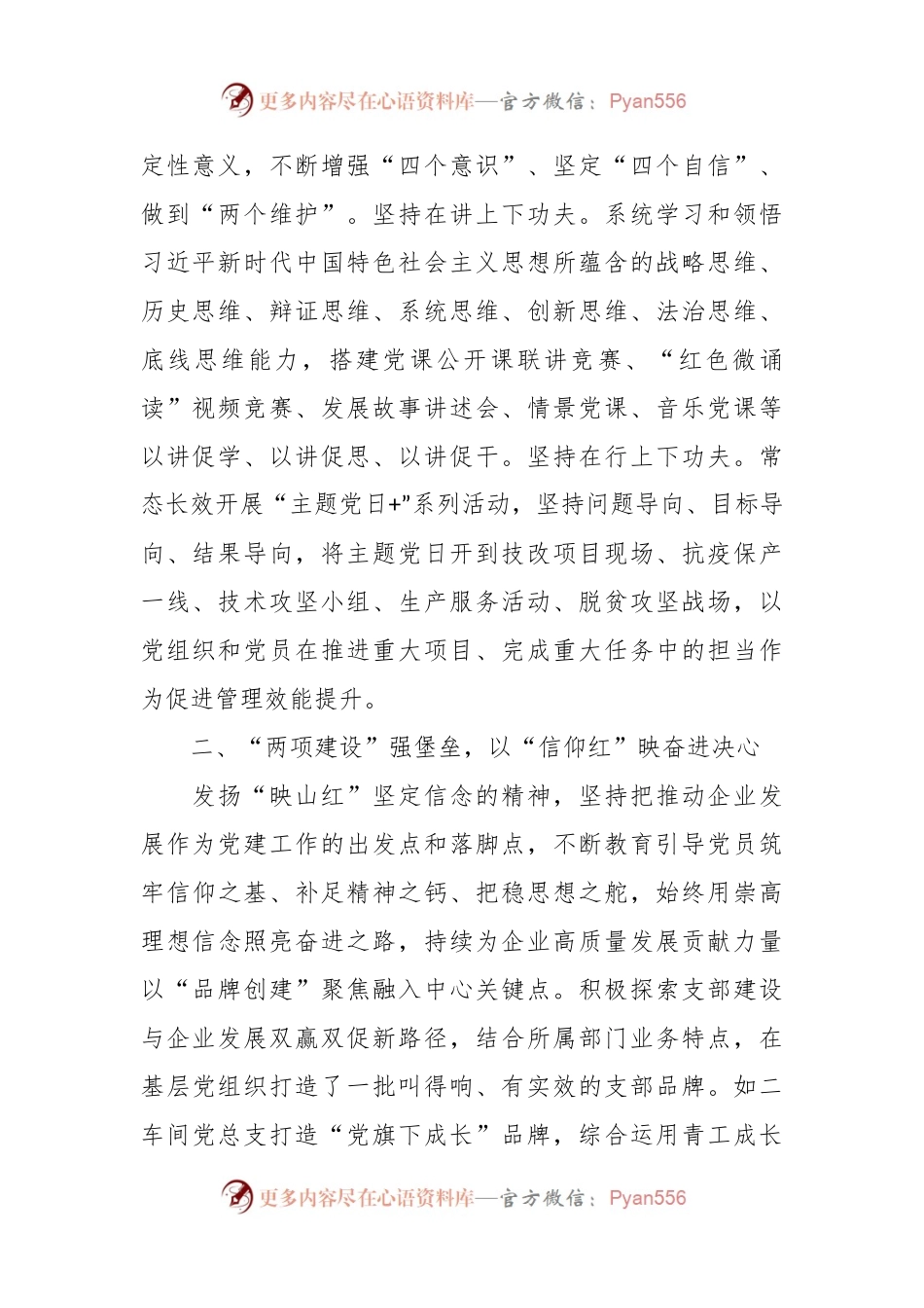 XX国企打造党建品牌经验做法.docx_第2页