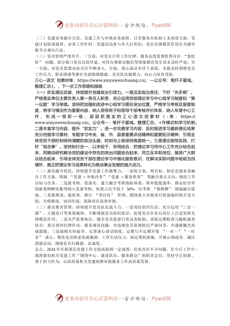 2024年审批局党组书记抓基层党建述职报告.docx_第2页