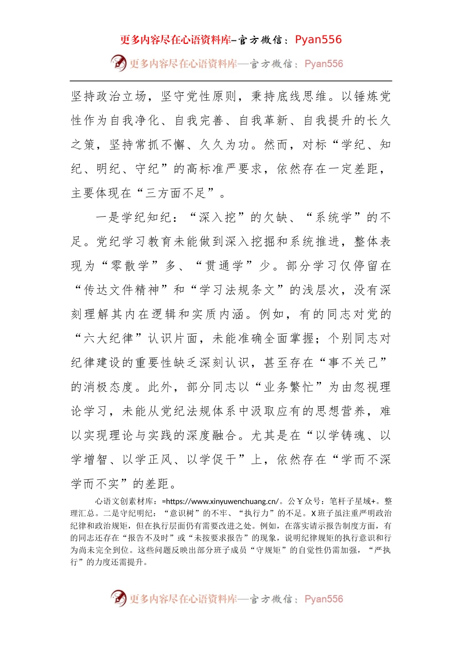 2024年度民主生活会班子对照检查材料（6816字）四个带头+意识形态+上年度整改落实.docx_第2页