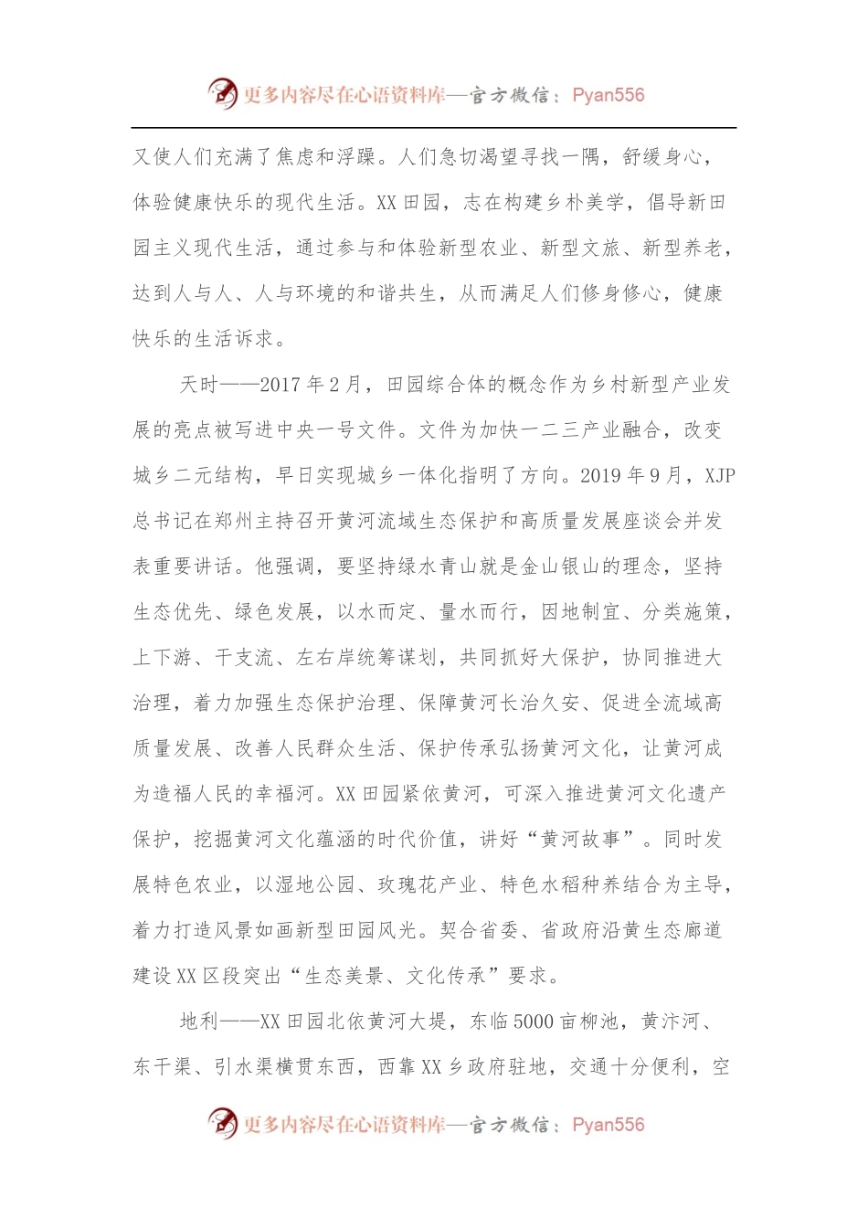 XX村田园综合体规划文案.docx_第2页
