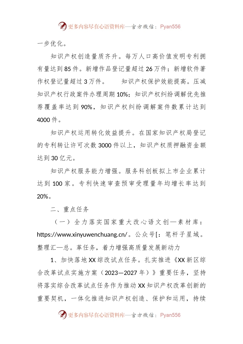 XX新区知识产权局2024年工作要点.docx_第2页