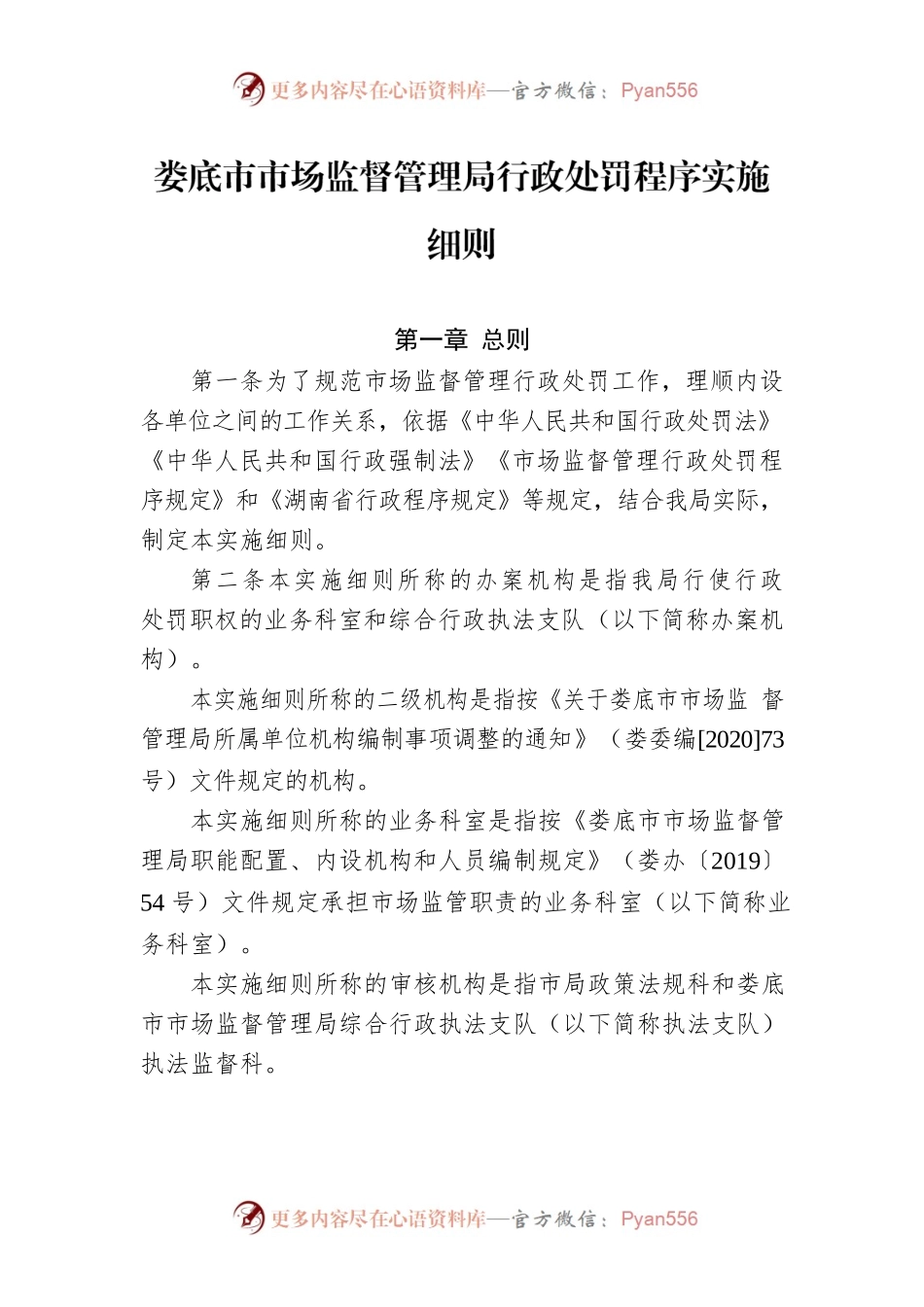 XX市市场监督管理局行政处罚程序实施细则.docx_第1页