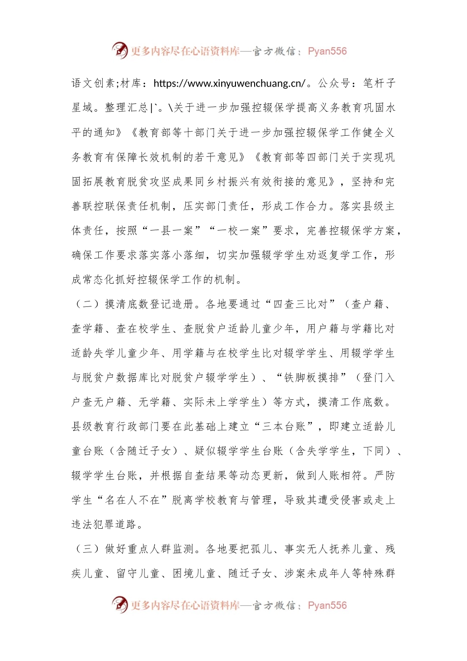 X市义务教育控辍保学常态化报告工作实施方案.docx_第2页