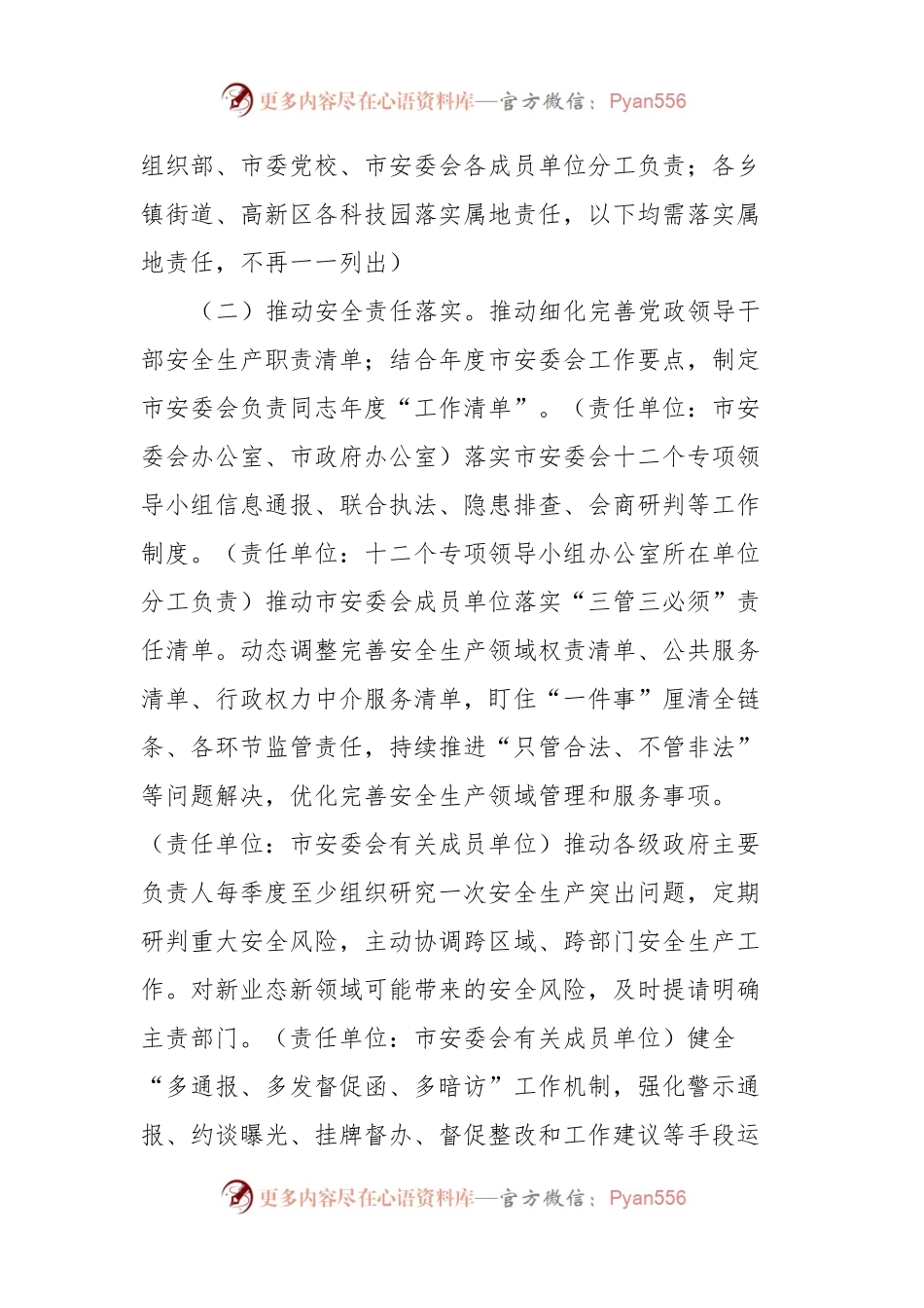 X市安全生产委员会2024年工作要点.docx_第2页