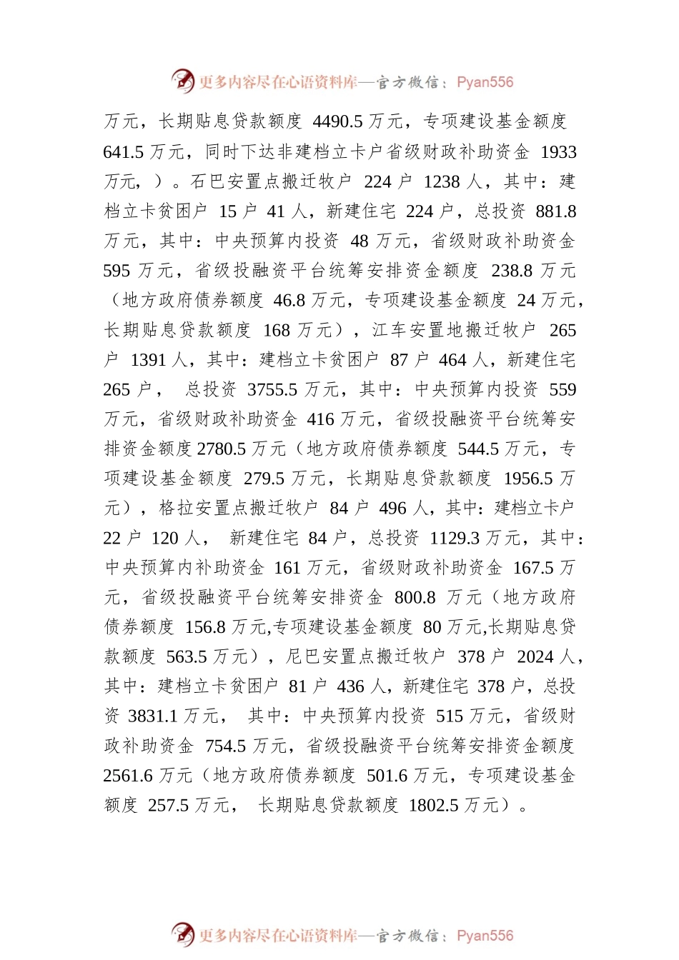 X县尼巴镇易地扶贫搬迁项目汇报材料（20220824）.docx_第2页