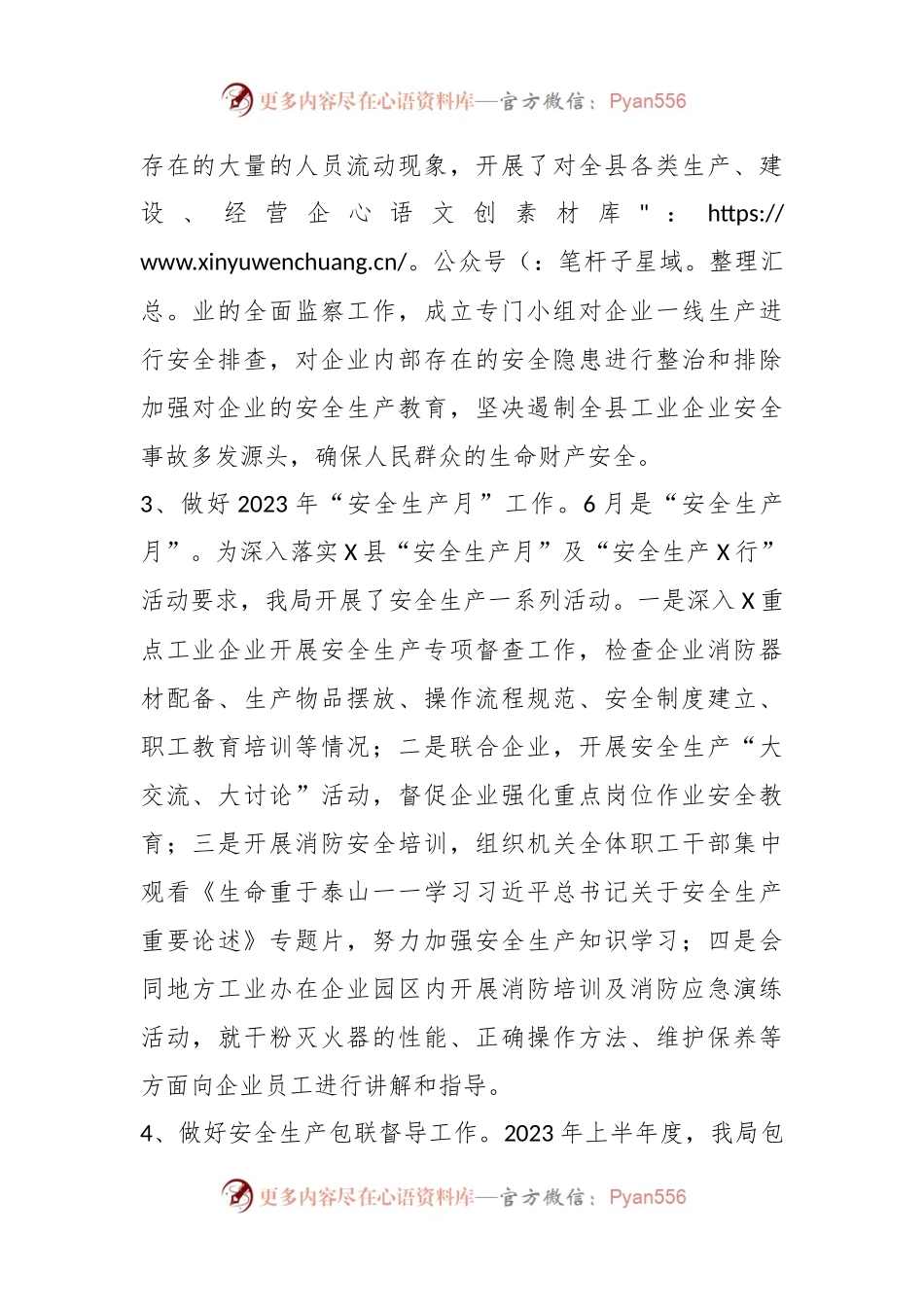 X县经信局2023年安全生产工作总结.docx_第2页
