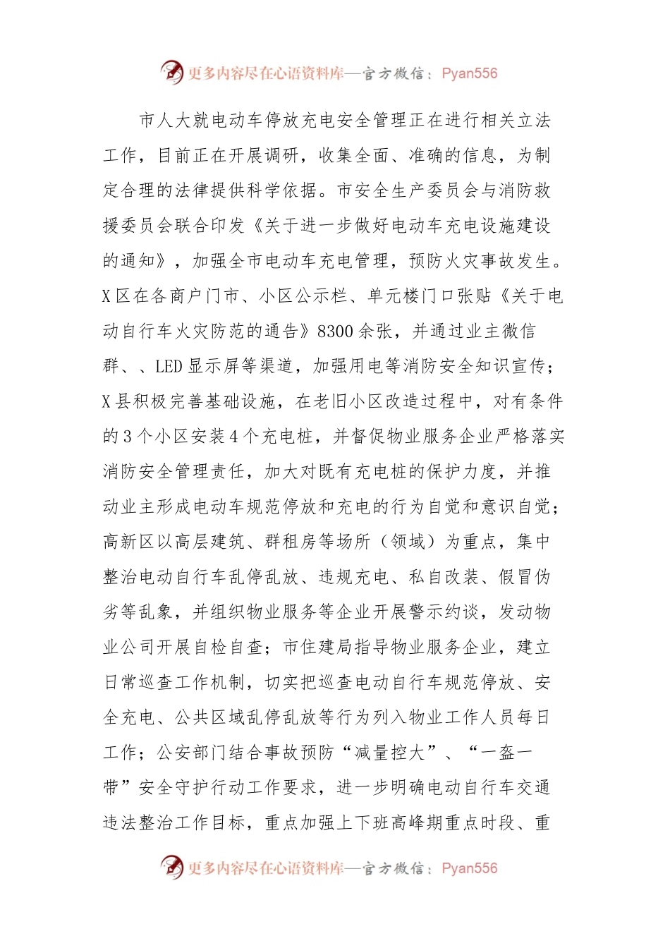 X市电动自行车全链条安全专项整治行动工作报告.docx_第2页