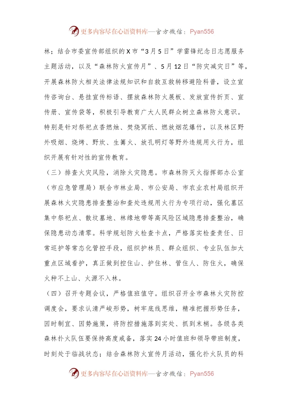 X市2024年上半年森林防灭火工作落实情况.docx_第2页