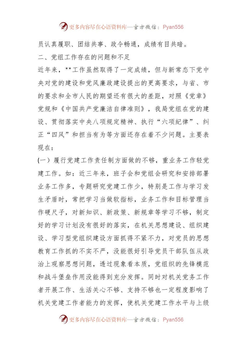 XX被巡察单位党组工作汇报.docx_第2页