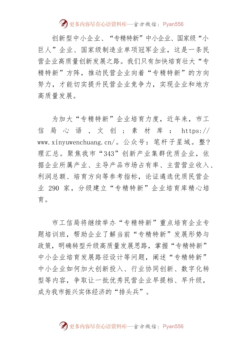 【实现民营经济健康发展高质量发展中心组研讨发言】培养更多“小巨人”和单项冠军.docx_第2页