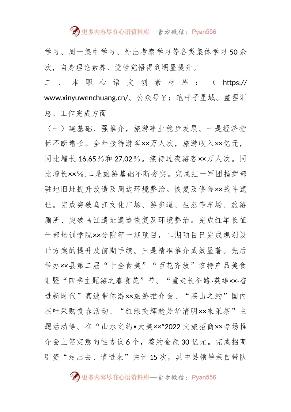 XX文化旅游局长年度述职述廉报告.docx_第2页