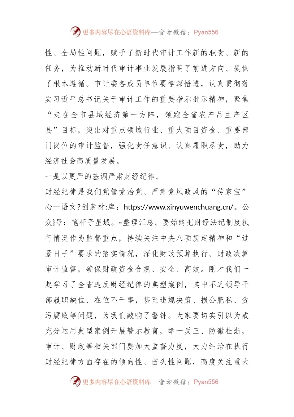 XX领导在十四届县委审计委员会会议上的讲话.docx_第2页