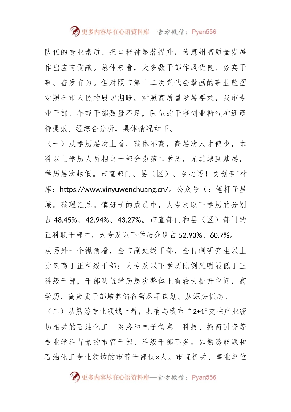 “加快打造政治过硬、领导现代化建设能力强的高素质专业化干部队伍”问题研究报告.docx_第2页
