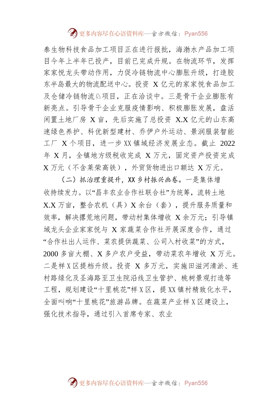 XX镇2022年度工作总结和2023年度工作计划.docx_第2页