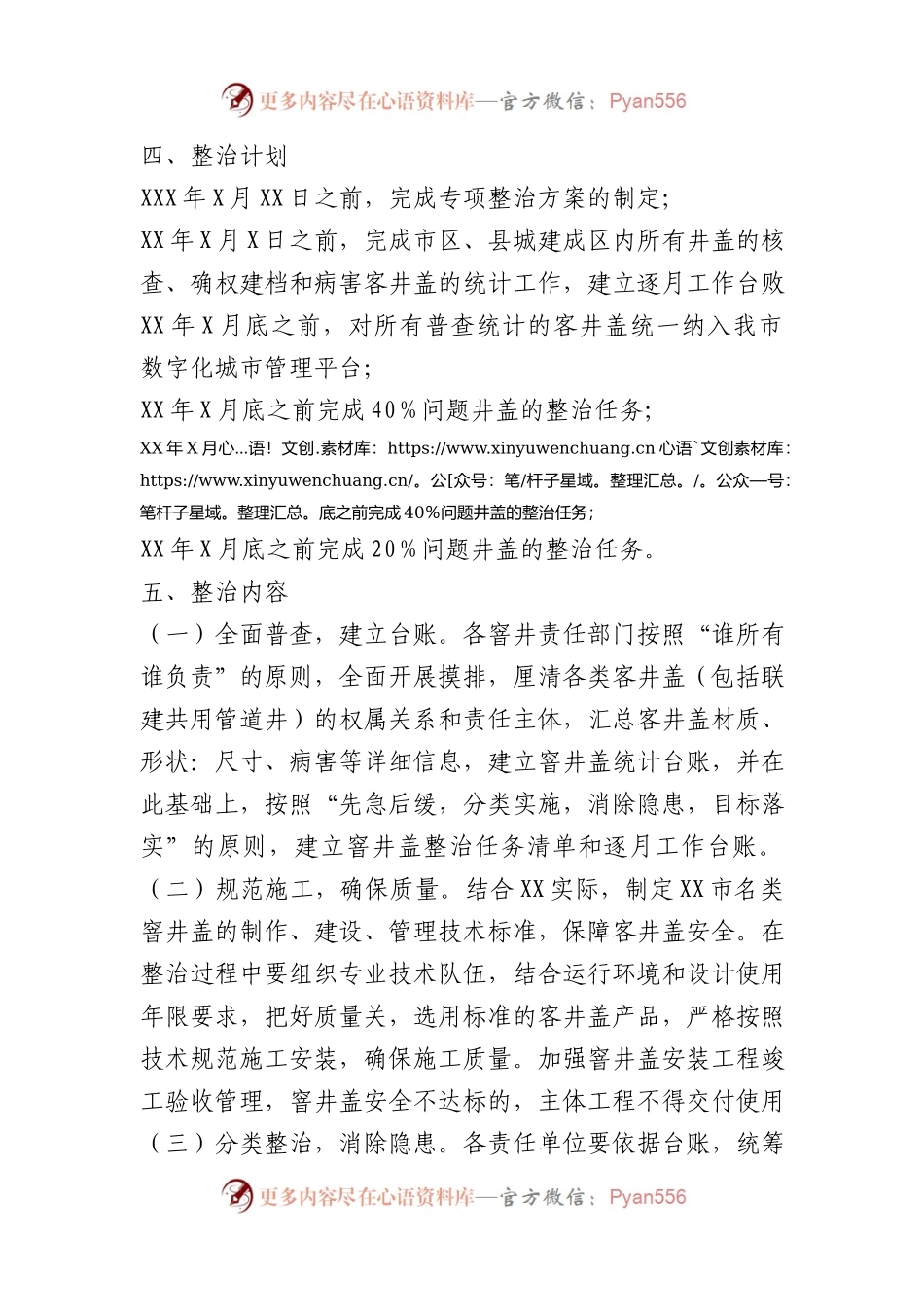 X市城市公共区域客井盖专项整治三年行动方案.docx_第2页