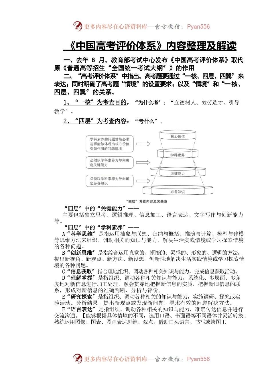 《中国高考评价体系》整理和解读.docx_第1页