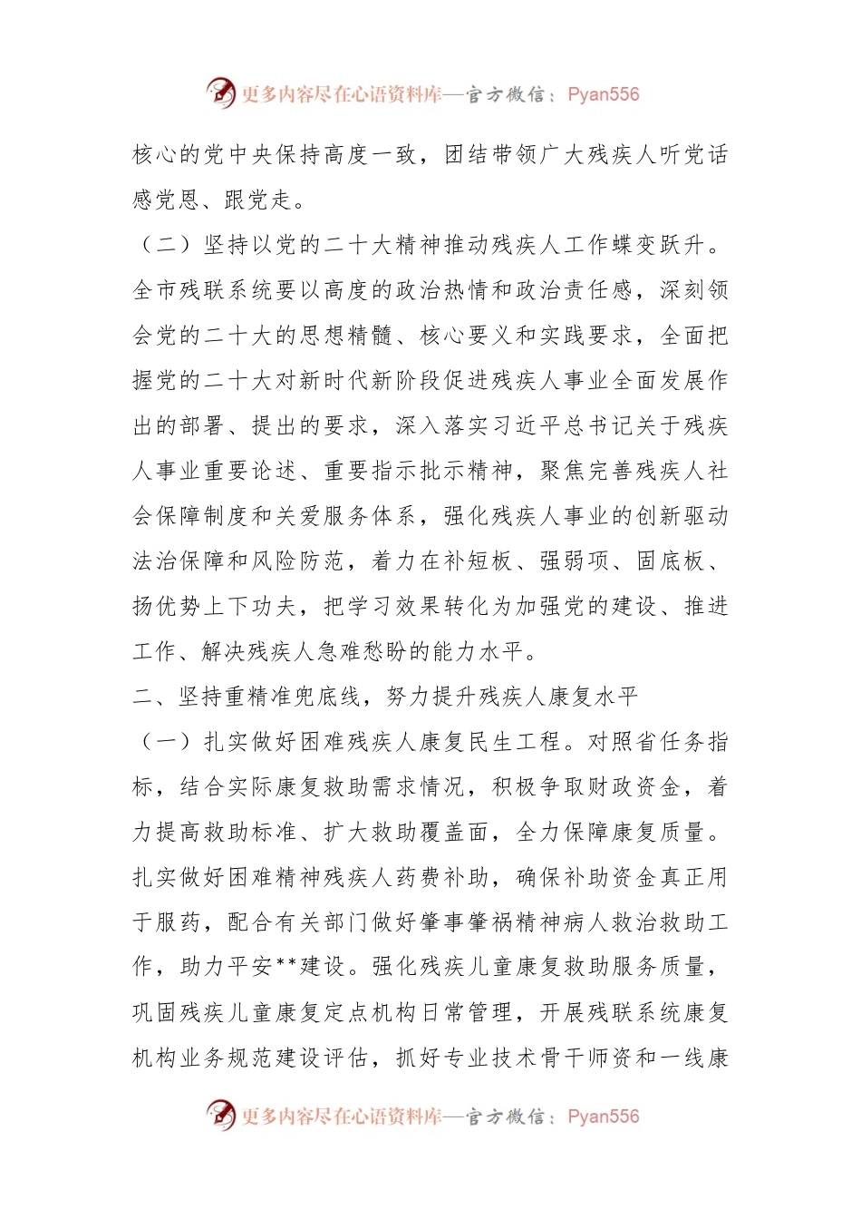XX市残联2023年工作要点.docx_第2页