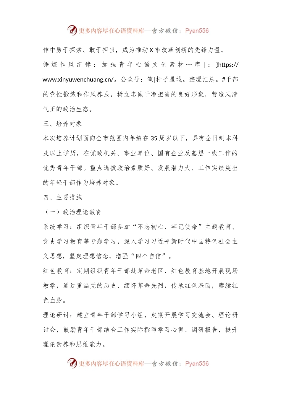X市“青年干部培养计划”实施方案.docx_第2页