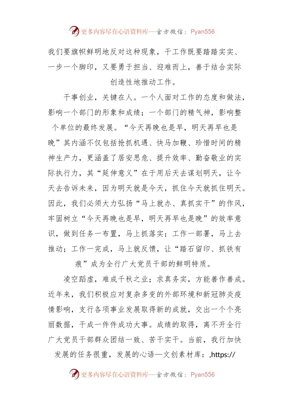 XX银行党员干部主题教育发言：变制度执行力为现实生产力.docx_第2页