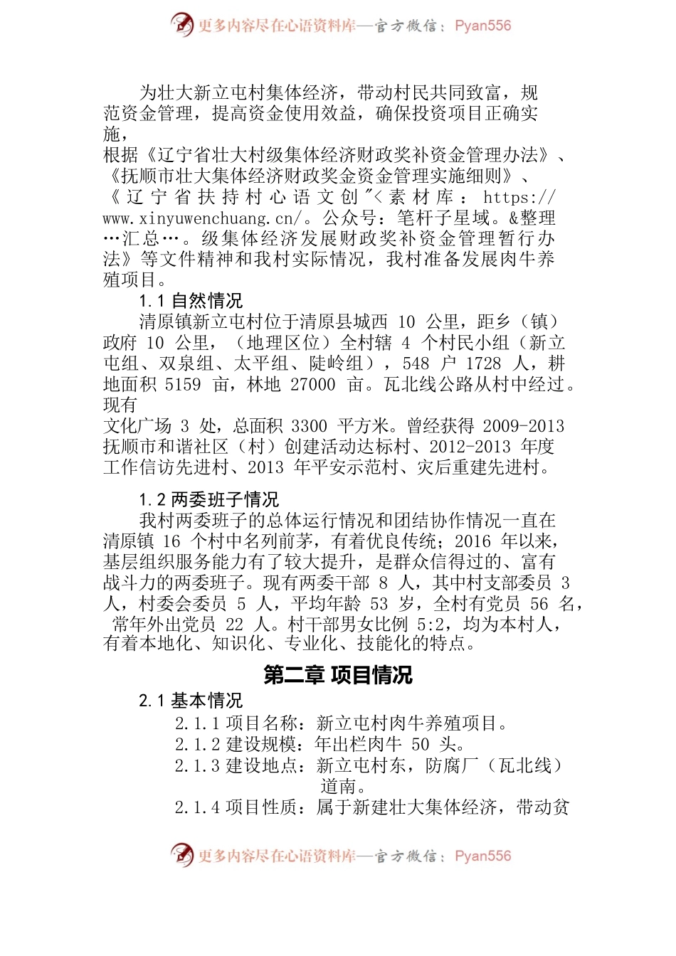 XX村壮大村集体经济项目计划书.docx_第2页