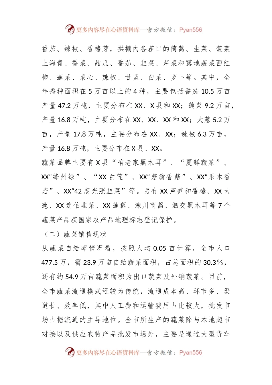 X市蔬菜产销调研报告.docx_第2页