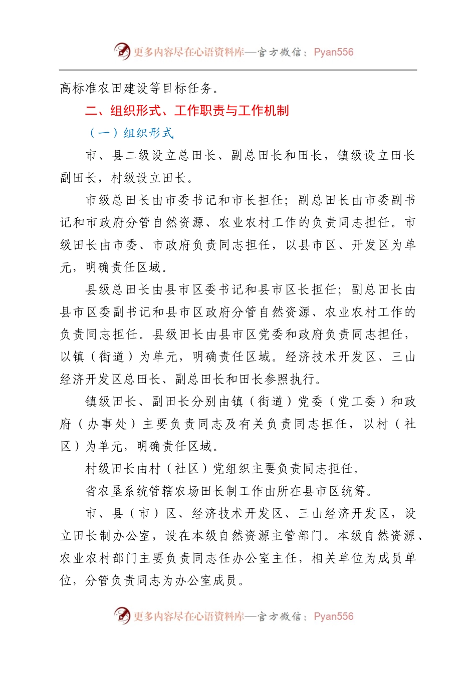 XX市田长制工作实施方案.docx_第2页