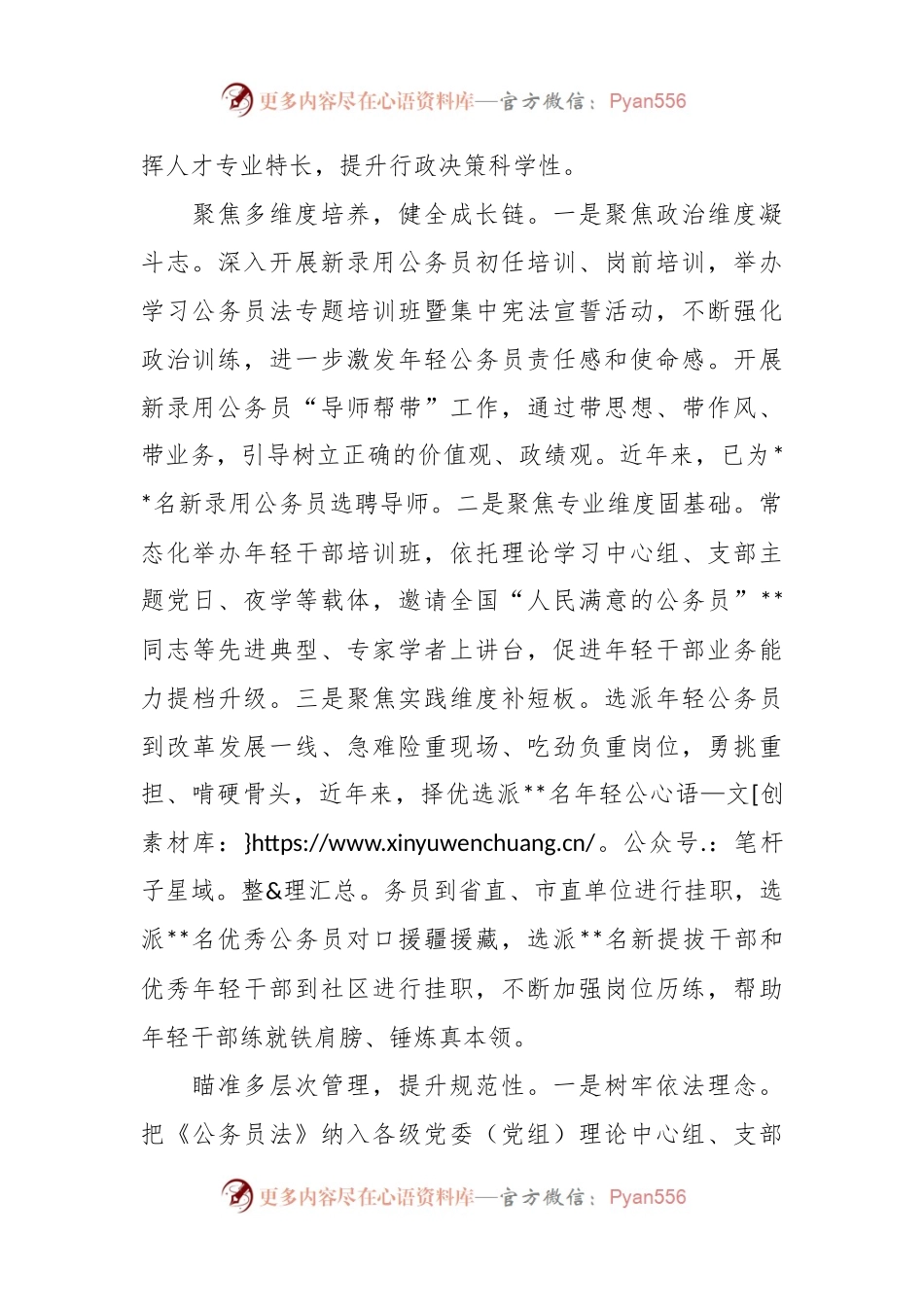 “多管齐下”打造专业化公务员队伍经验材料.docx_第2页