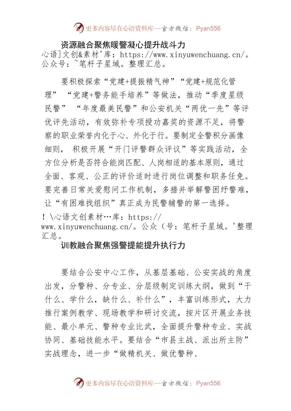 【公安局长中心组研讨发言】“四个融合”锻造过硬公安队伍.docx_第2页
