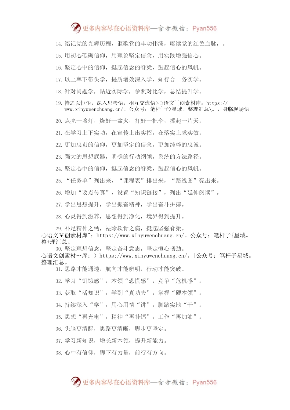 “理论武装”类有关排比句大全（40条）.docx_第2页