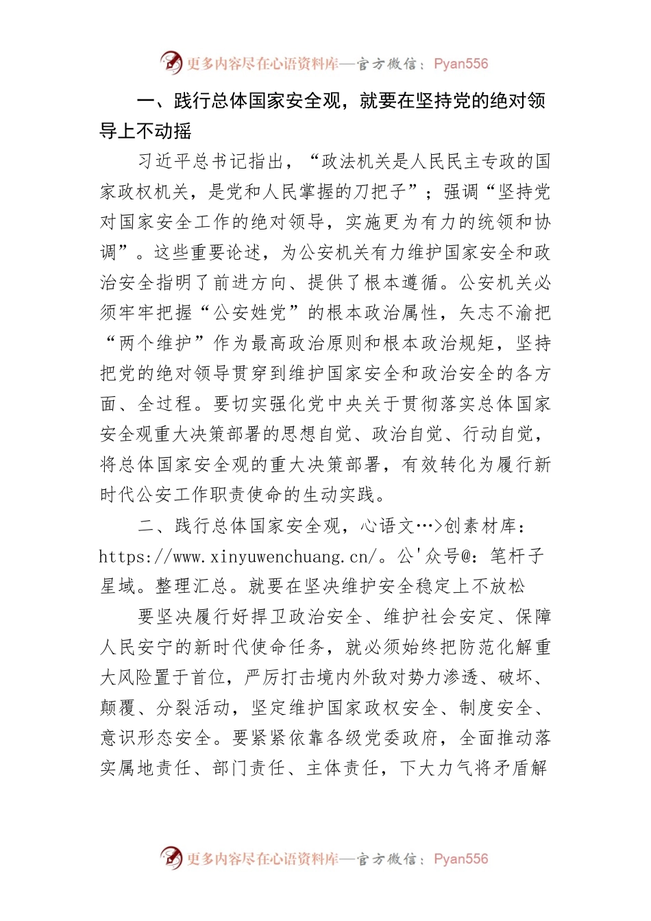 【公安局长中心组研讨发言】始终坚持总体国家安全观以新安全格局保障新发展格局以高水平安全保障高质量发展.docx_第2页