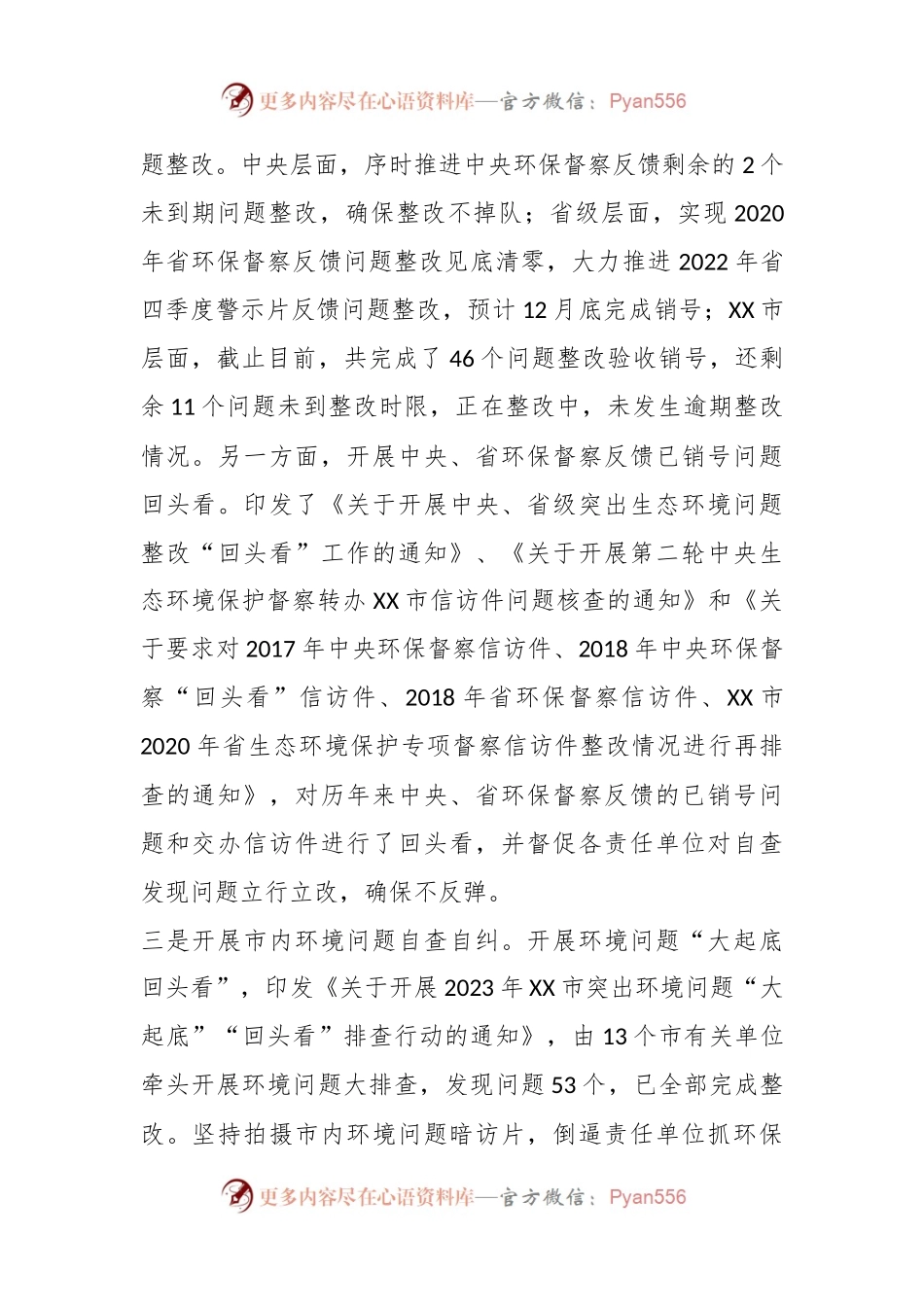 XX市生态环境分局2023年工作总结和2024年工作安排.docx_第2页
