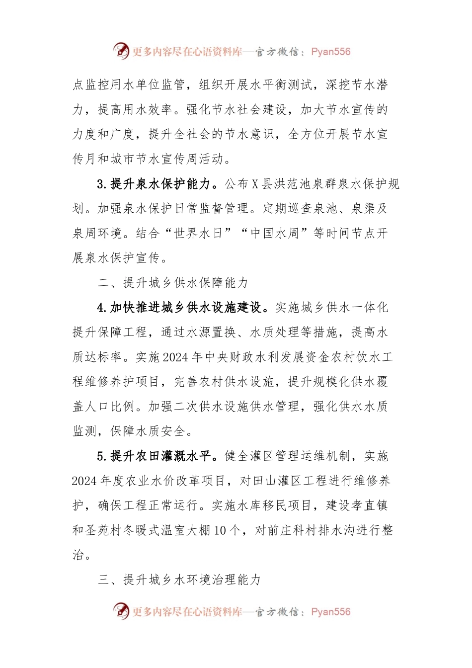 X县水务局2024年工作要点.docx_第2页