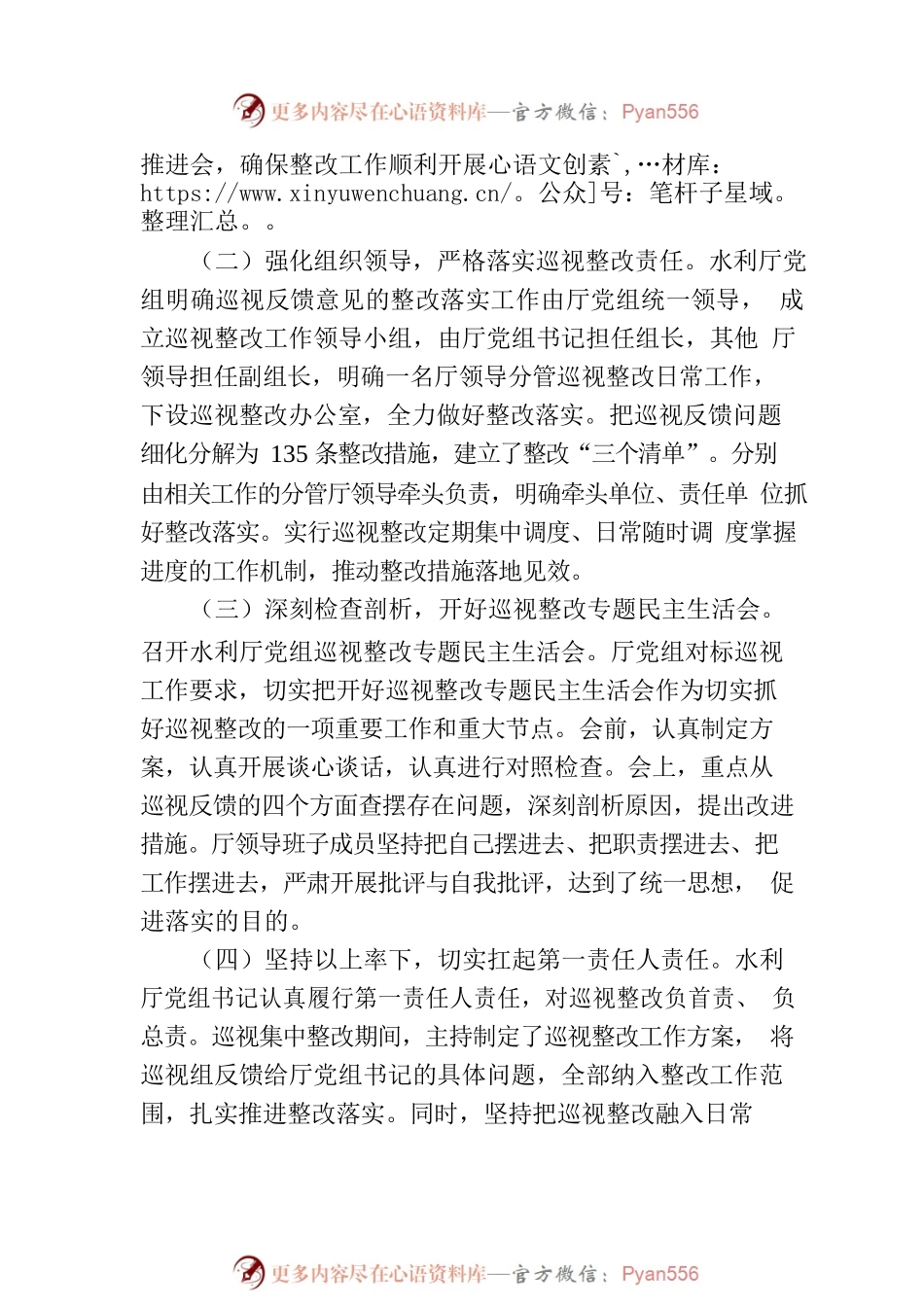 X自治区水利厅党组关于巡视整改情况的通报（20230301）.docx_第2页