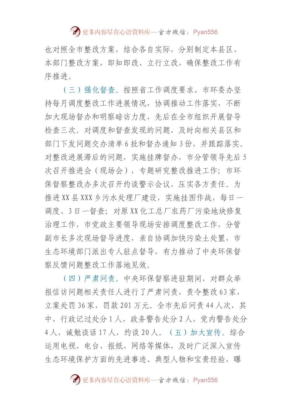 XX市第二轮中央生态环境保护督察整改落实情况报告.docx_第2页