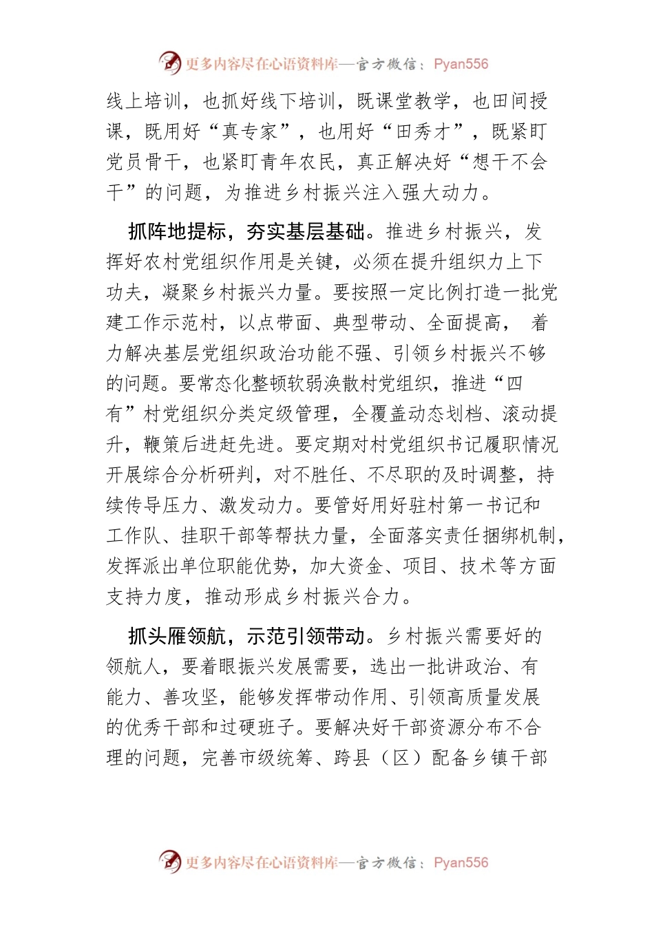 【中心组研讨发言】以党建激发乡村振兴活力.docx_第2页