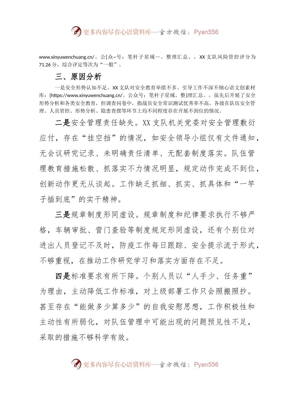 xx队伍安全自查评估报告.docx_第2页