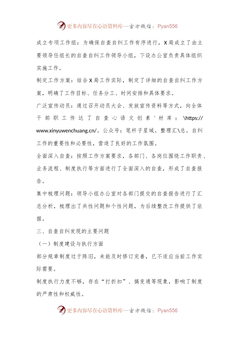 X局常规巡查自查自纠情况及整改计划报告.docx_第2页
